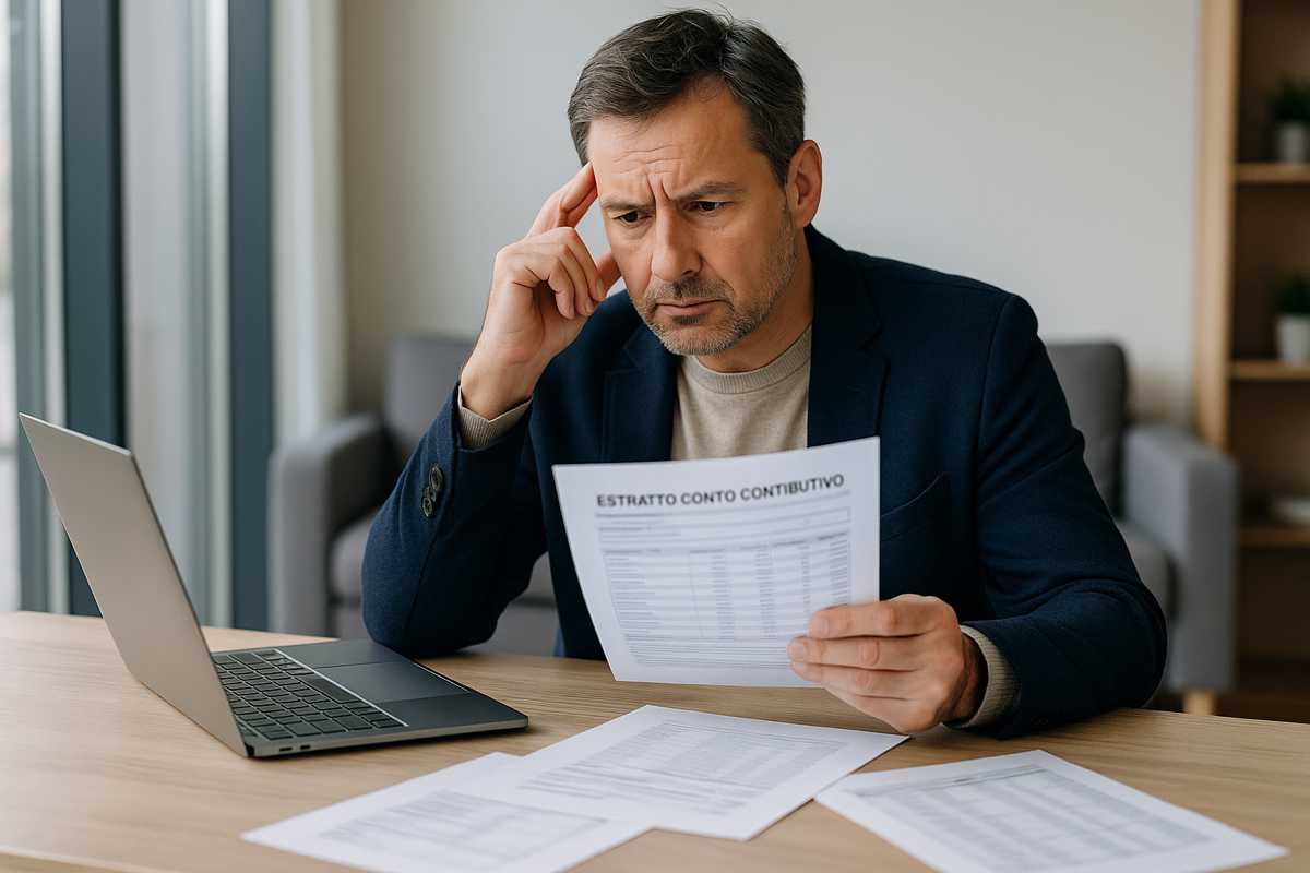 Controllo contributi pensione dei commercianti presso INPS