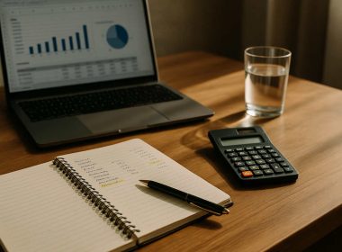 Budgeting microimprese – pianificazione finanziaria per microimprese su scrivania