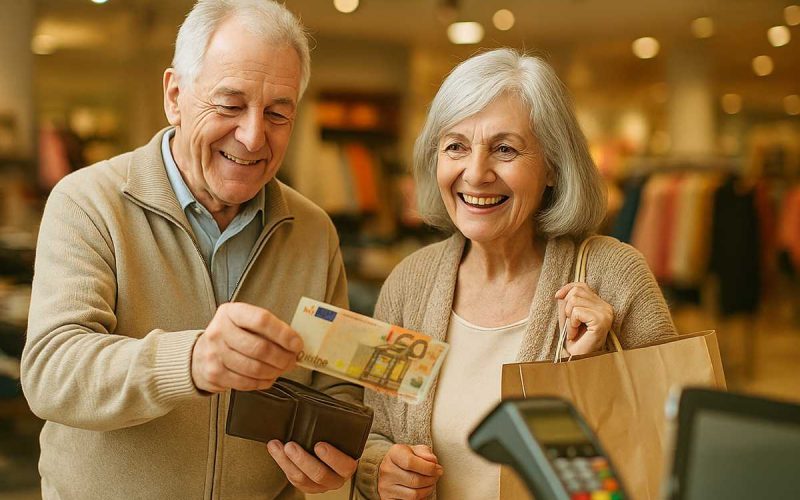 Senior della silver age italiana che gestisce risparmi e pianificazione finanziaria