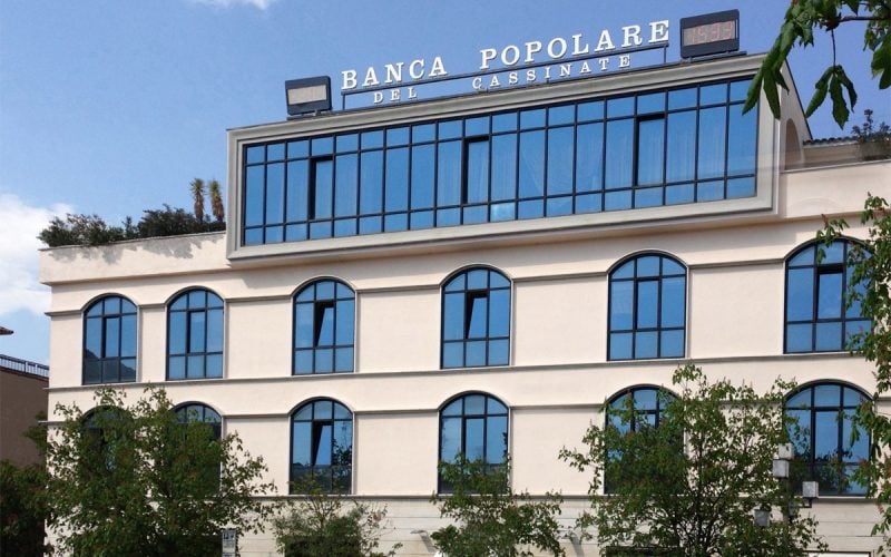 Banca Popolare del Cassinate sede centrale Cassino
