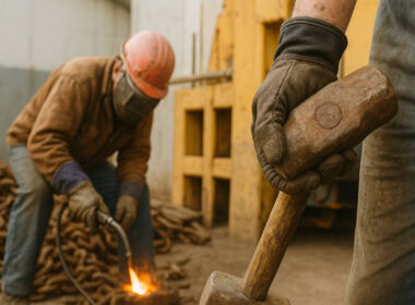 Lavoratori manuali in cantiere, pensione anticipata lavori usuranti