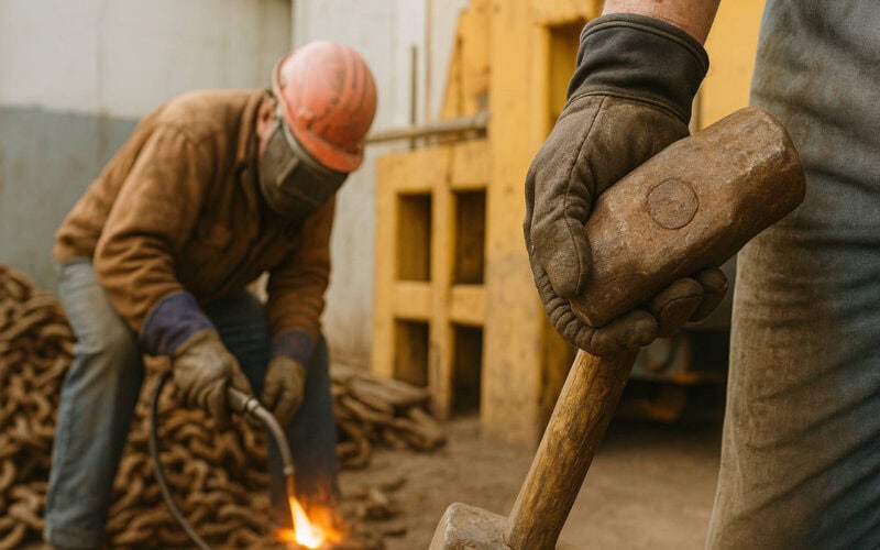 Lavoratori manuali in cantiere, pensione anticipata lavori usuranti