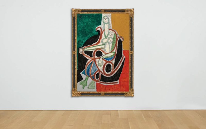 Picasso Femme dans un rocking-chair Christie's caso legale 14 milioni