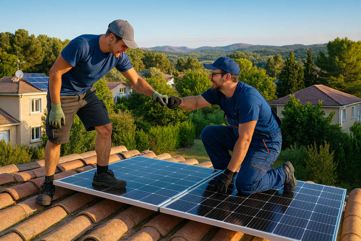 Incentivi Conto Termico 3.0: installatori che montano pannelli solari sul tetto