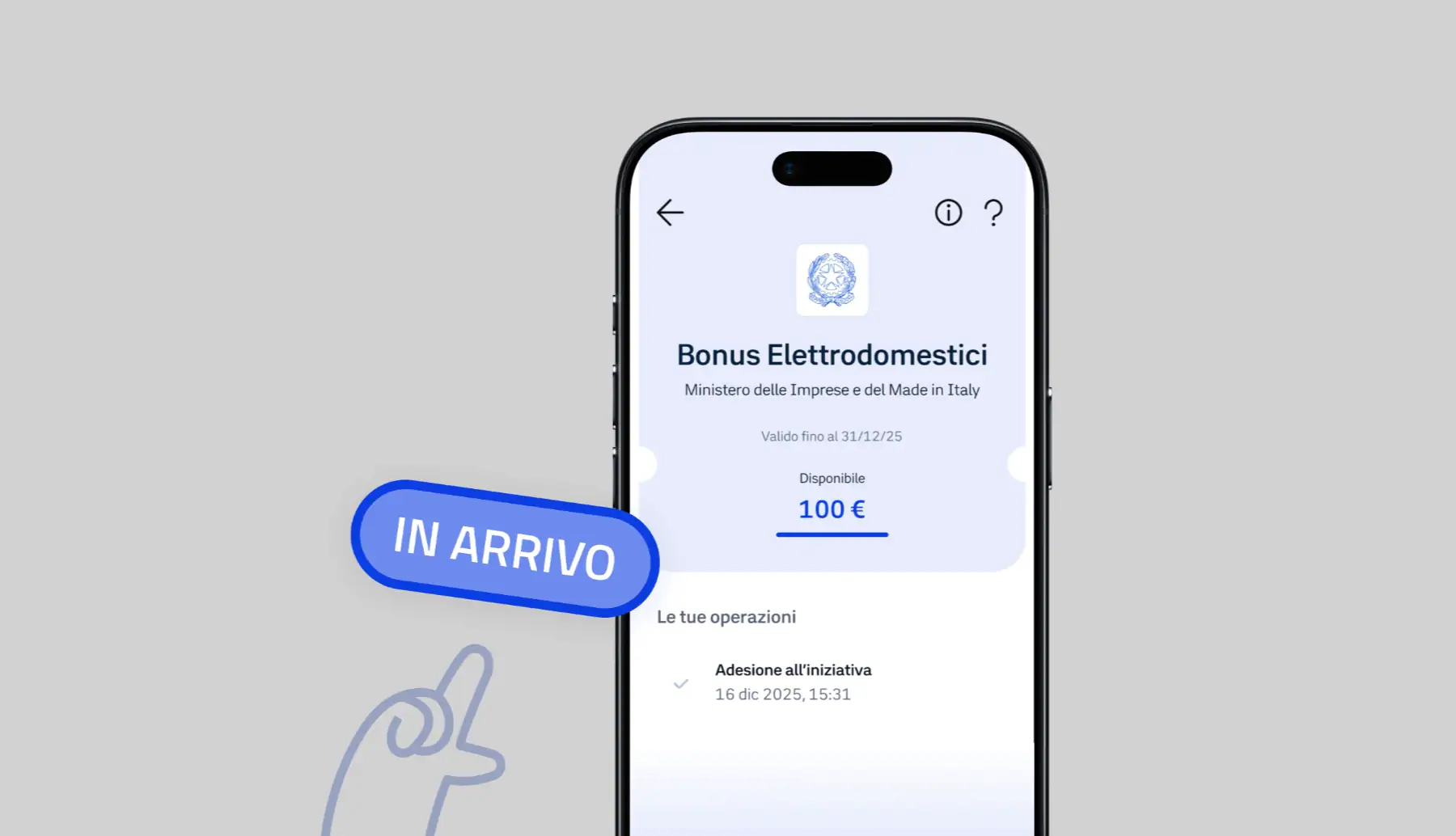 Bonus elettrodomestici 2025 app IO voucher 100 euro smartphone