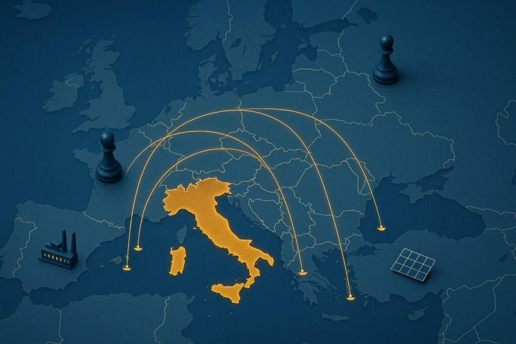 Europa 2026-2035: guida strategica per imprenditori italiani nel nuovo rischio geopolitico. Europa 2026-2035: guida strategica per imprenditori italiani nel nuovo rischio geopolitico. Guida strategica per imprese italiane nel nuovo rischio geopolitico europeo 2026-2035. Tre scenari evolutivi, otto regole operative per energia, difesa, automazione e posizionamento mediterraneo. Chi si adatta ora sarà vincitore del decennio.