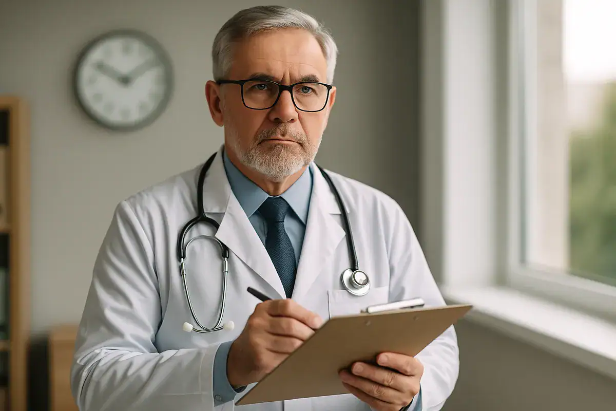 Quando va davvero in pensione un medico? Inquadramento tecnico tra ENPAM, INPS e regimi speciali. pensione medici ENPAM INPS medico professionista con fotocamera Canon digitale