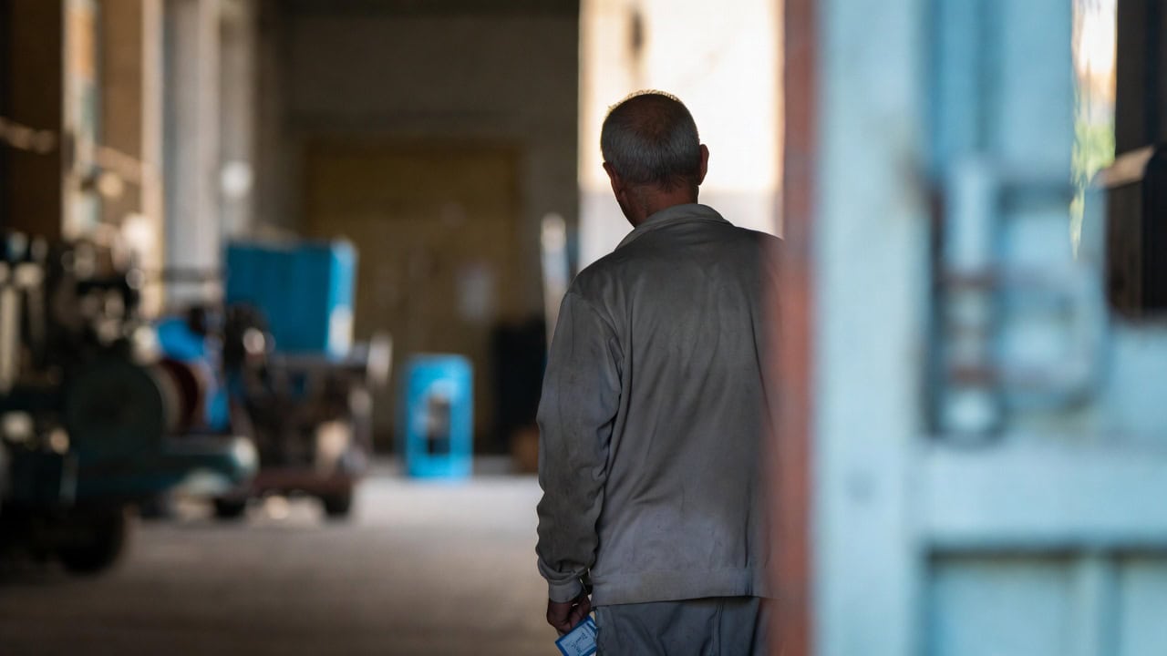 Ape sociale 2026: lavoratore anziano in attesa di pensionamento anticipato.