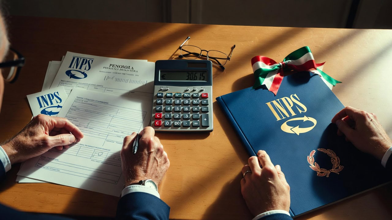 Riscatto della laurea per i figli inoccupati: come funziona e quali vantaggi per i genitori. Riscatto laurea inoccupati: mani su documenti INPS, calcolatrice e pergamena di laurea con tricolore