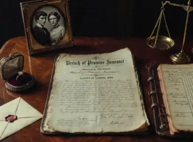 assicurazione matrimonio vittoriana breach promise Lloyd's documento 1885