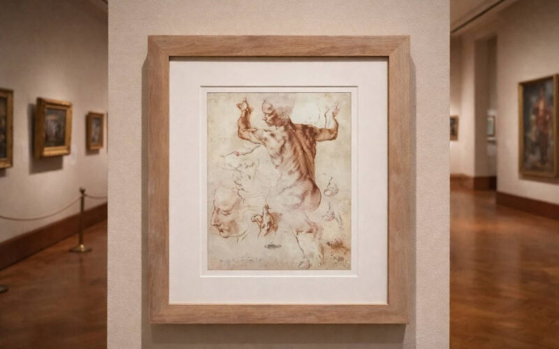 I record alle aste dei Maestri italiani: capolavori eterni rendono grande l’Italia nel mondo. Record d'asta arte italiana: disegno preparatorio di Michelangelo per la Sibilla Libica, sanguigna su carta, Christie's New York
