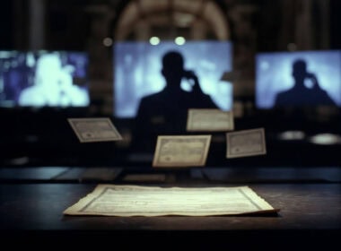 Il primo stress test: Walter Benjamin prima di Basilea. Basilea II documento finanziario originale e copie digitali sospese in ambiente di controllo e monitoraggio