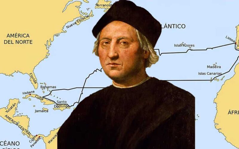 Cristoforo Colombo e le rotte atlantiche verso le Americhe, simbolo dell’espansione commerciale europea e della nascita del proto capitalismo