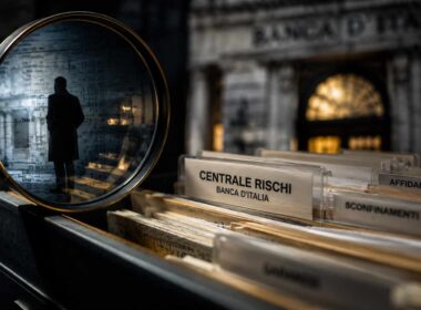 Centrale rischi Banca d’Italia osservata attraverso una lente su fascicoli finanziari archiviati