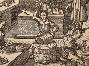 Monete del Marchesato di Saluzzo, incisione rinascimentale della zecca con maestri incisori e battitura delle monete