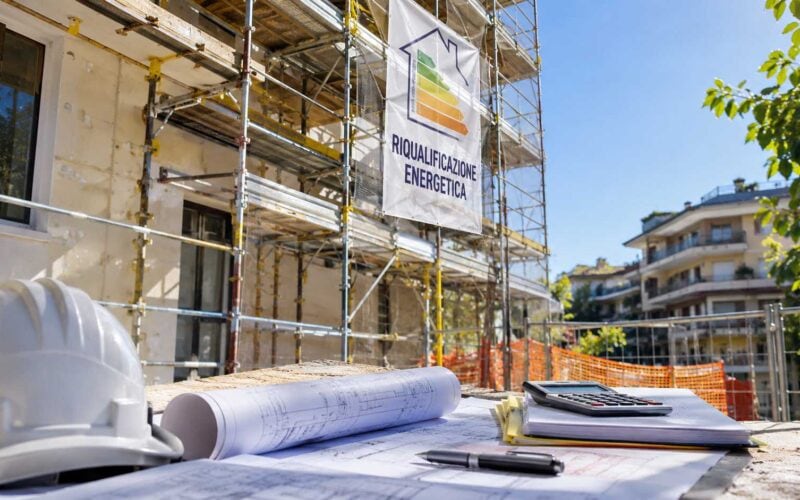 Bonus edilizi 2027, la manovra riapre la partita: cosa cambia per imprese, cantieri e investimenti. Bonus edilizi 2027, tecnico con casco e planimetria davanti a un edificio in costruzione circondato da ponteggi